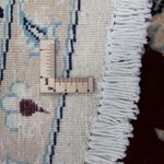 Perzisch tapijt - Nain rond  - 245 x 245 cm - donkerrood