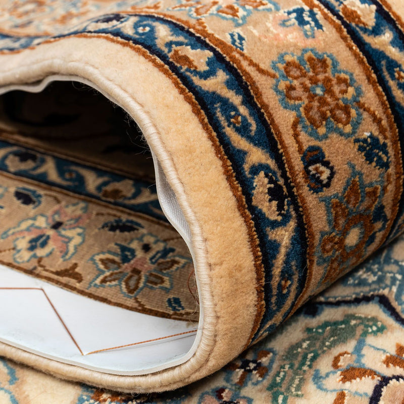 Perzisch tapijt - Nain - Koninklijk - 337 x 250 cm - donker beige