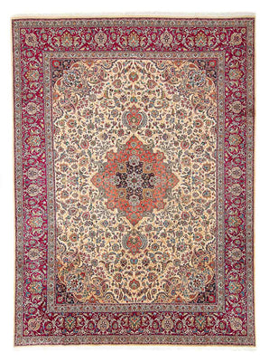 Perzisch tapijt - Tabriz - Royal - 395 x 298 cm - beige