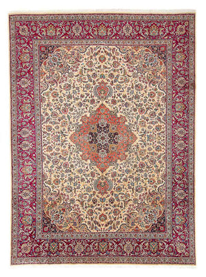 Perzisch tapijt - Tabriz - Royal - 395 x 298 cm - beige