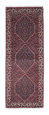 Loper Perzisch tapijt - Bijar - 198 x 73 cm - rood