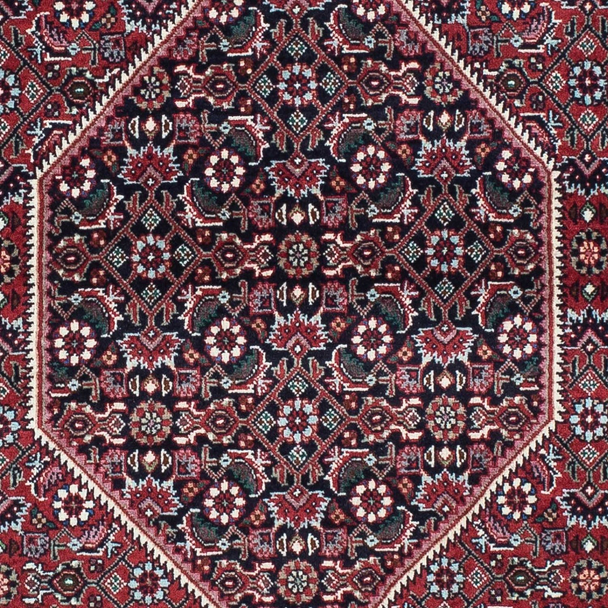 Loper Perzisch tapijt - Bijar - 198 x 73 cm - rood