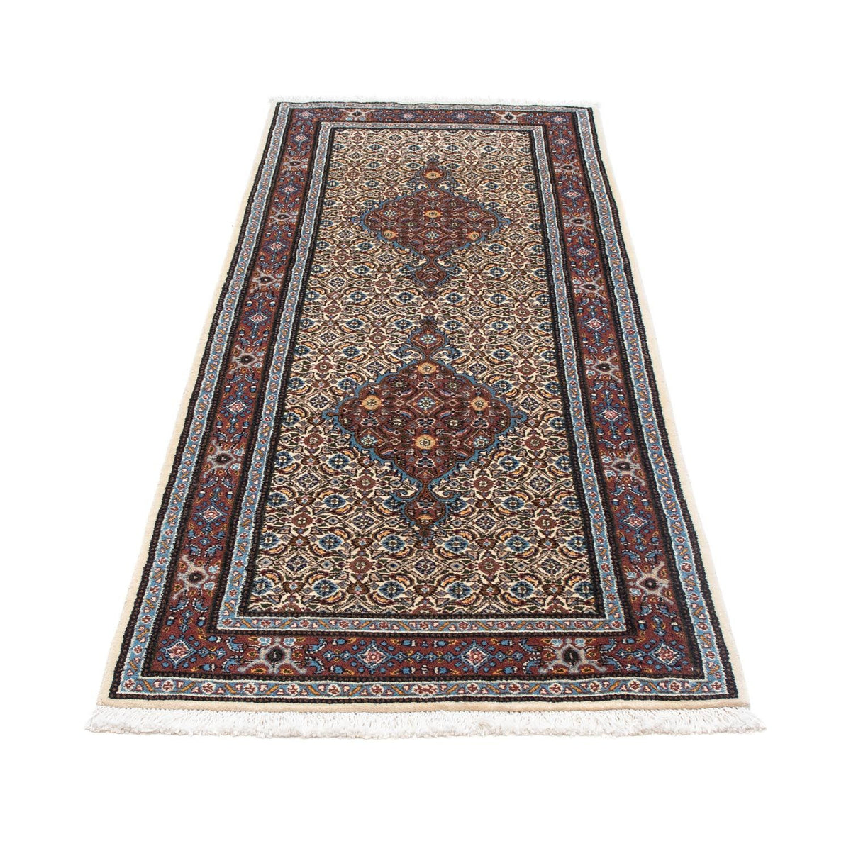 Loper Perzisch tapijt - Klassiek - 200 x 75 cm - beige