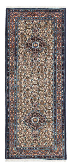 Loper Perzisch tapijt - Klassiek - 195 x 77 cm - donkerblauw
