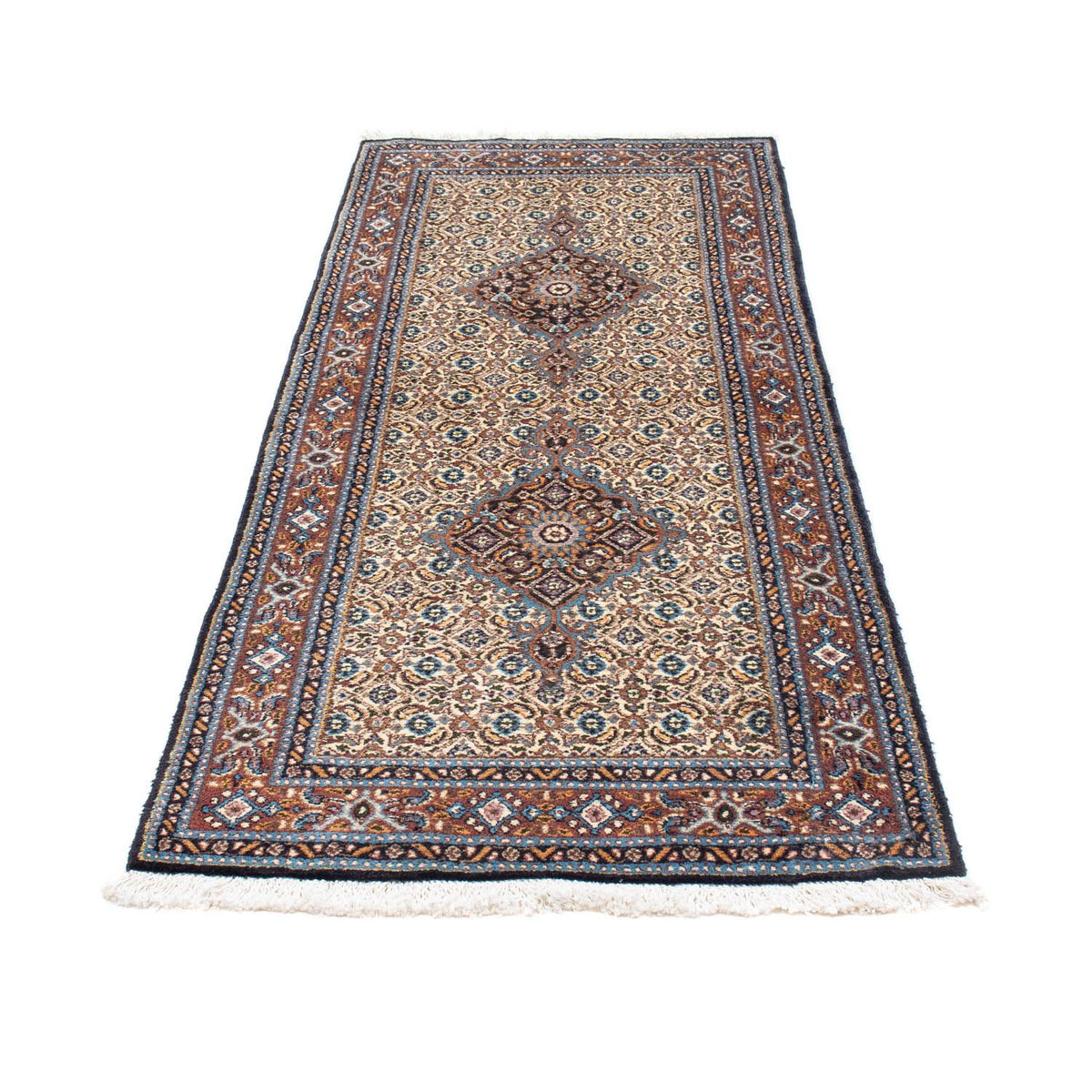 Loper Perzisch tapijt - Klassiek - 197 x 75 cm - beige