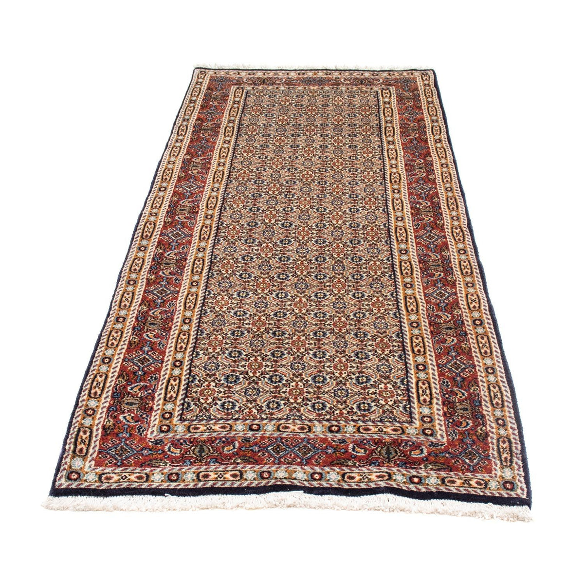 Loper Perzisch tapijt - Klassiek - 195 x 80 cm - beige