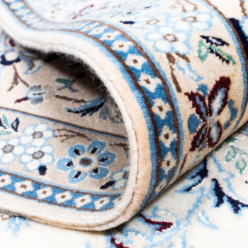 Perzisch tapijt - Nain - Koninklijk - 294 x 198 cm - beige