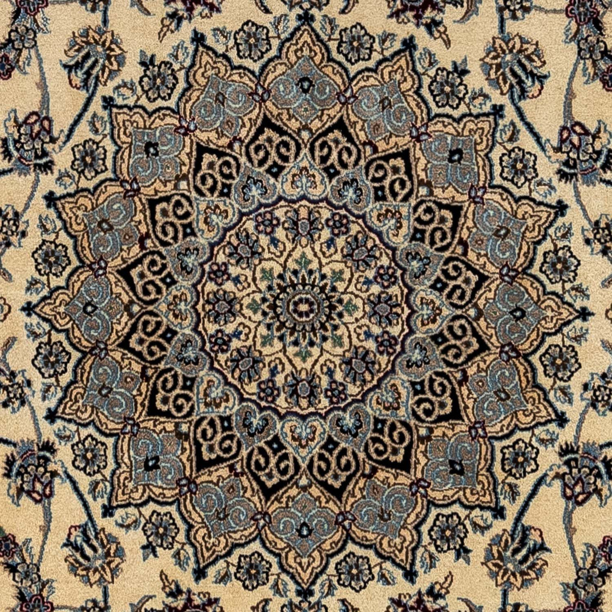 Perzisch tapijt - Nain - Koninklijk - 362 x 250 cm - beige