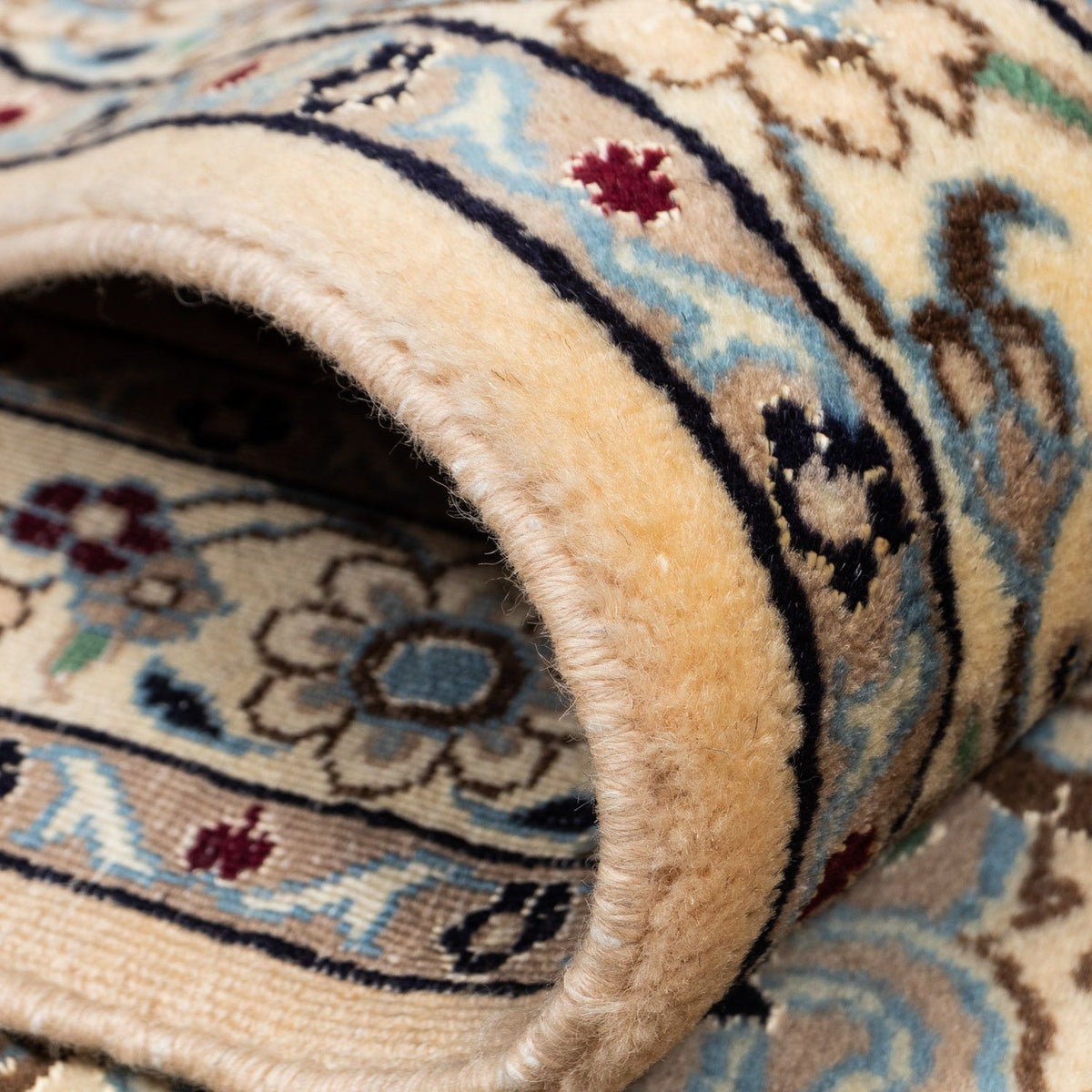 Perzisch tapijt - Nain - Koninklijk - 362 x 250 cm - beige