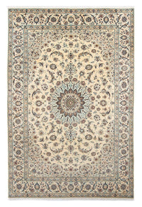 Perzisch tapijt - Nain - Koninklijk - 303 x 203 cm - beige