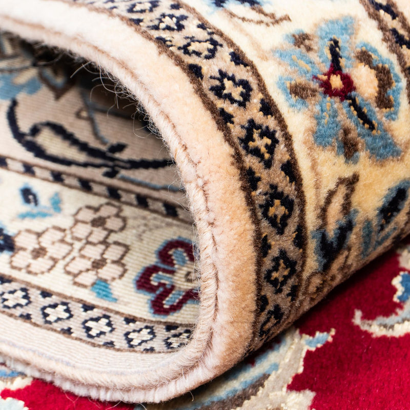 Perzisch tapijt - Nain - Koninklijk - 300 x 204 cm - rood