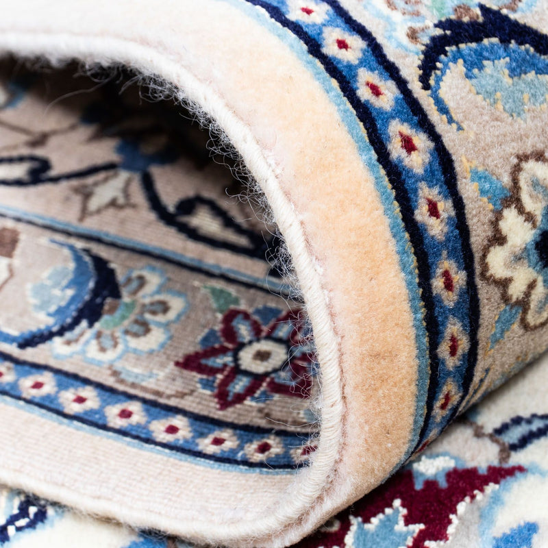 Perzisch tapijt - Nain - Koninklijk - 303 x 202 cm - beige