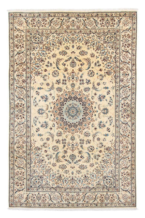 Perzisch tapijt - Nain - Koninklijk - 303 x 203 cm - beige