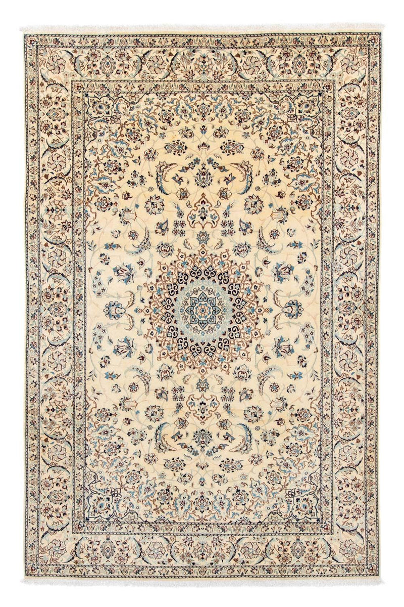 Perzisch tapijt - Nain - Koninklijk - 303 x 203 cm - beige