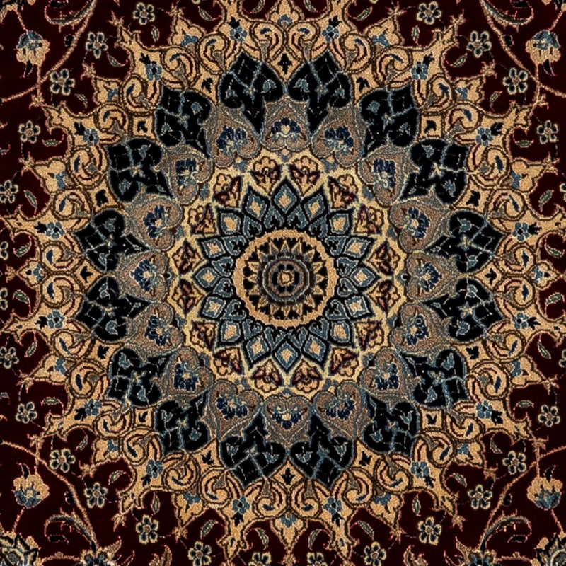 Perzisch tapijt - Nain - Koninklijk - 344 x 248 cm - zwart