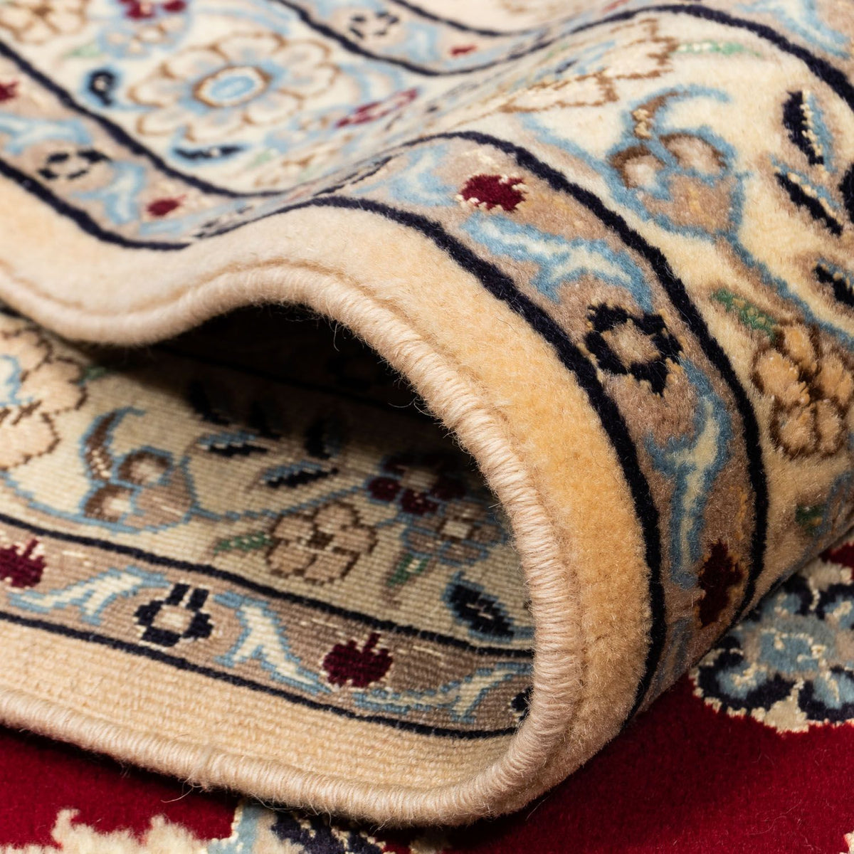 Perzisch tapijt - Nain - Koninklijk - 348 x 250 cm - zwart