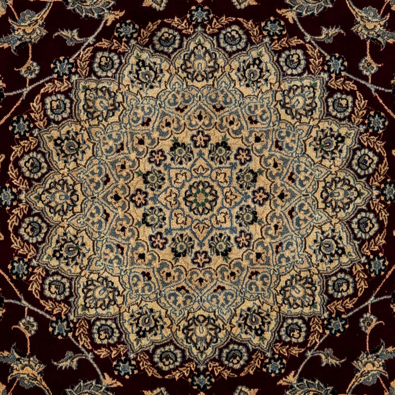 Perzisch tapijt - Nain - Koninklijk - 345 x 248 cm - zwart