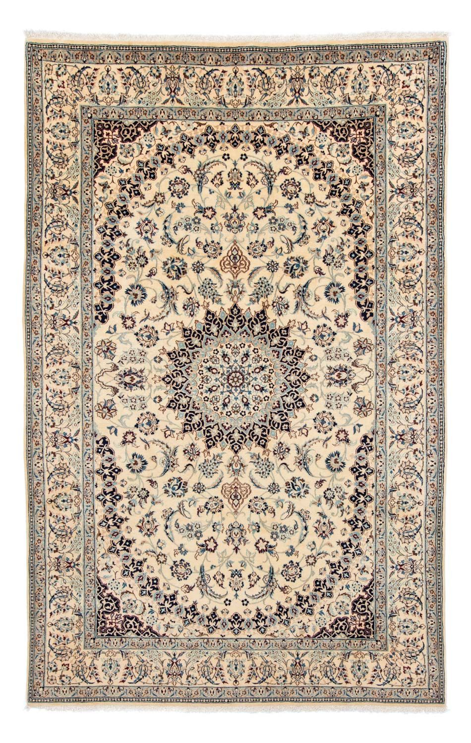 Perzisch tapijt - Nain - Koninklijk - 310 x 204 cm - beige