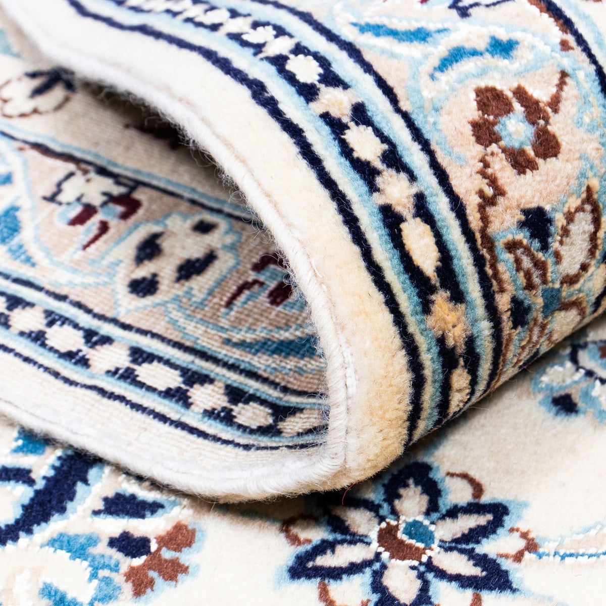 Perzisch tapijt - Nain - Koninklijk - 310 x 204 cm - beige