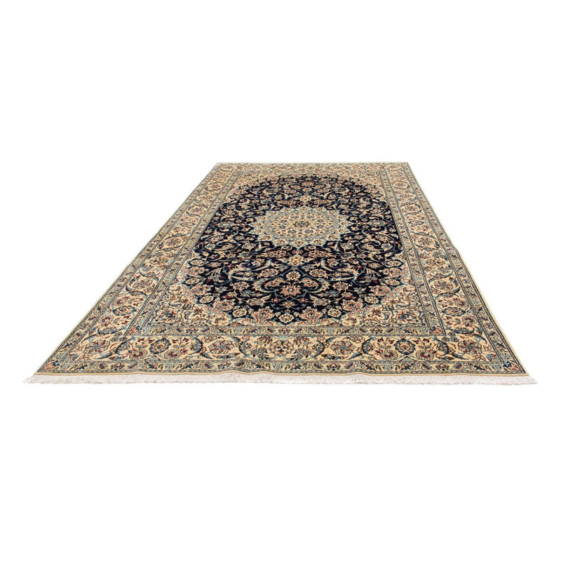 Perzisch tapijt - Nain - Koninklijk - 298 x 200 cm - donkerblauw