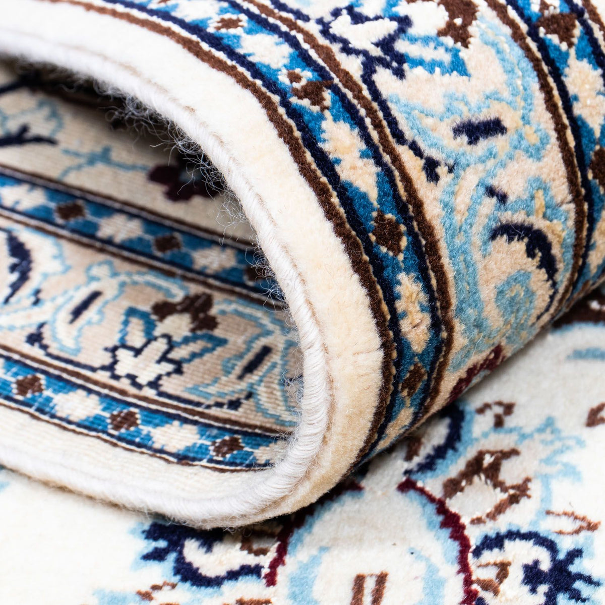 Perzisch tapijt - Nain - Koninklijk - 310 x 203 cm - beige