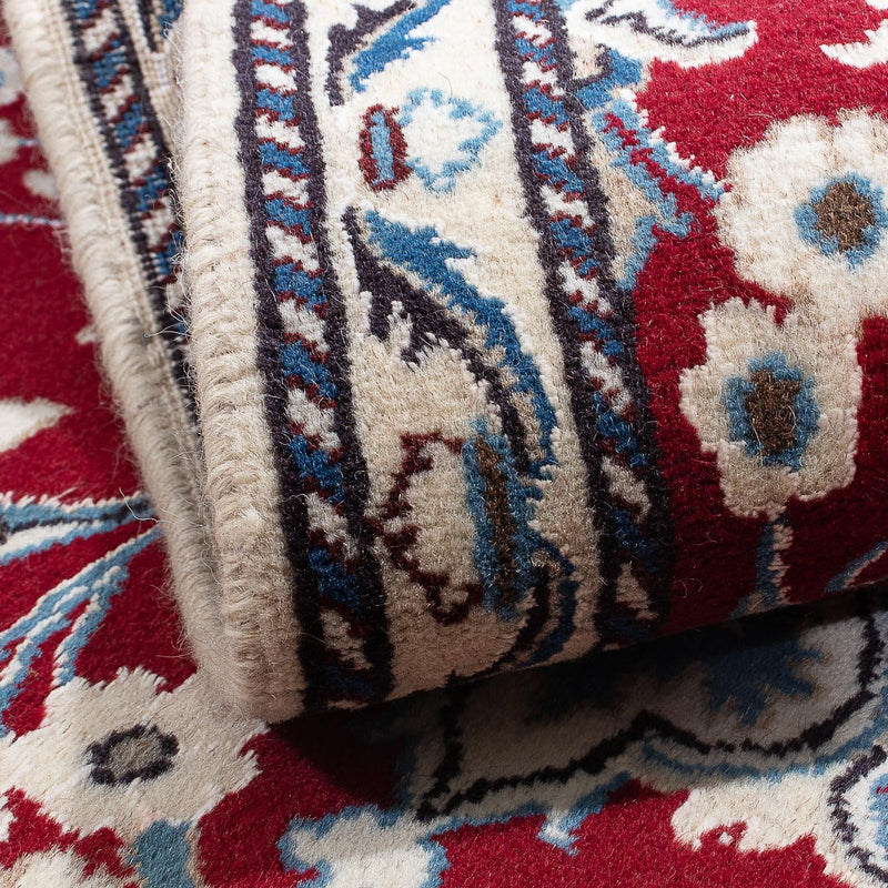 Perzisch tapijt - Nain - 138 x 89 cm - donkerrood