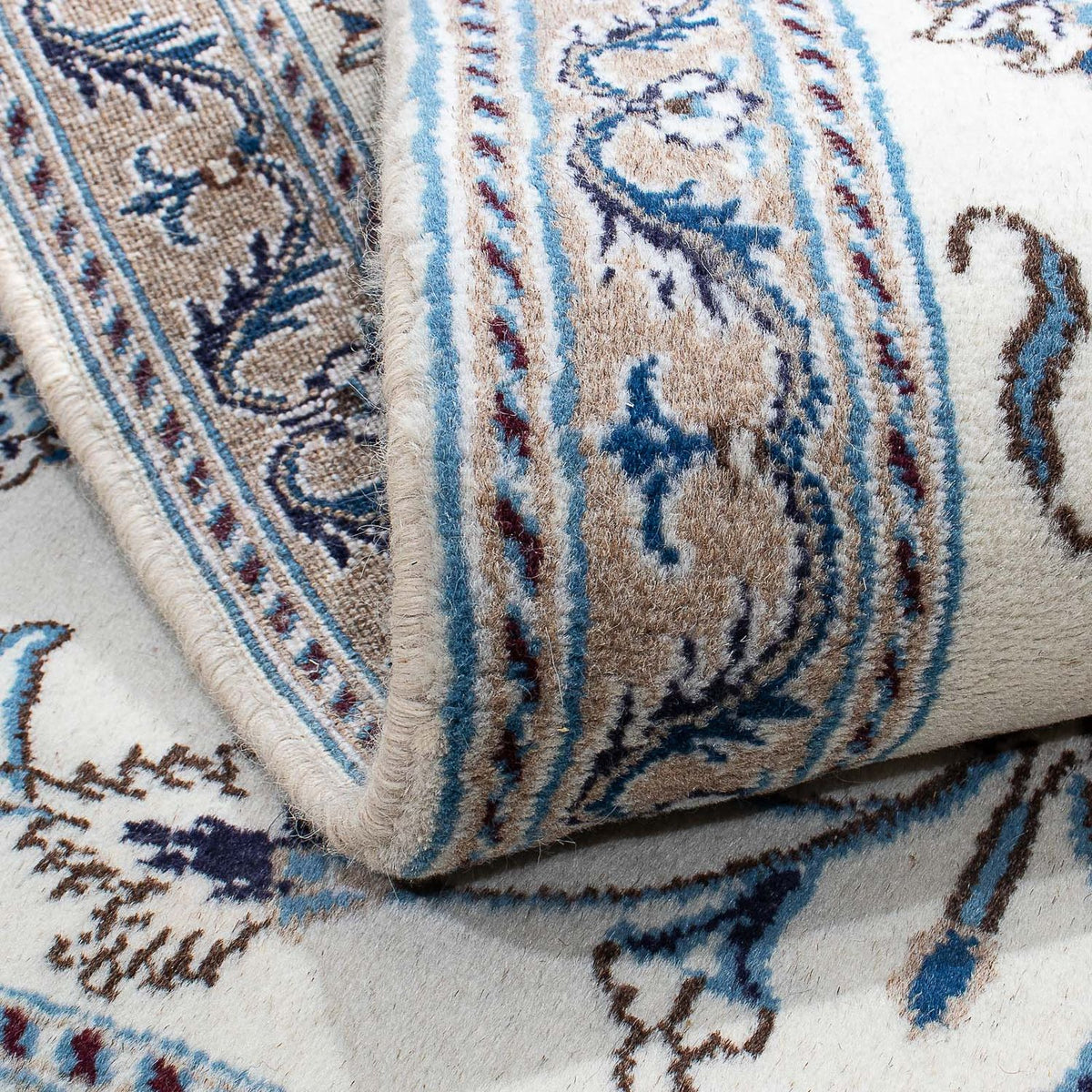 Perzisch tapijt - Nain - 146 x 86 cm - beige