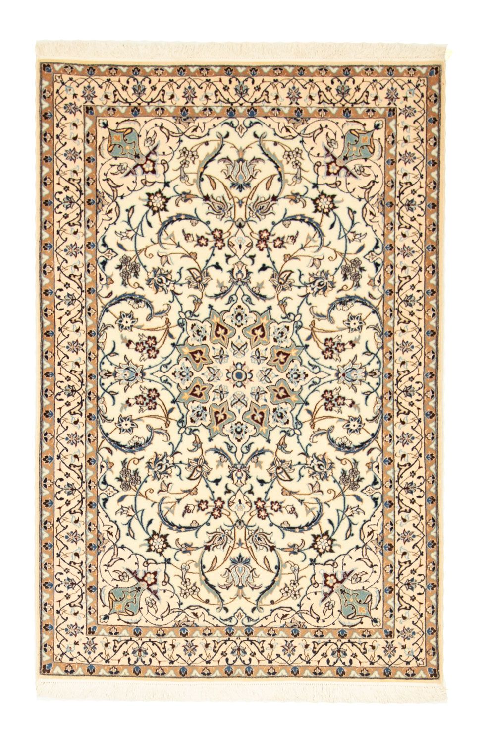 Perzisch tapijt - Nain - Premium - 151 x 100 cm - beige