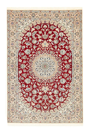 Perzisch tapijt - Nain - Premium - 159 x 106 cm - rood
