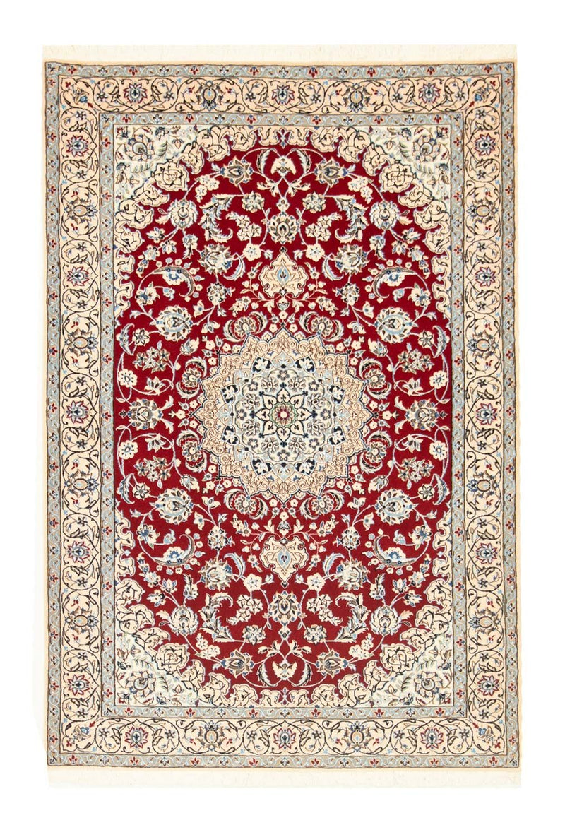 Perzisch tapijt - Nain - Premium - 159 x 106 cm - rood