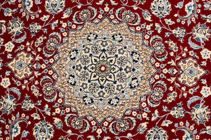 Perzisch tapijt - Nain - Premium - 159 x 106 cm - rood