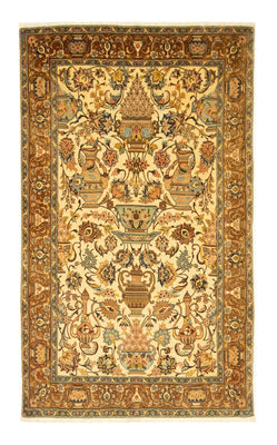 Perzisch tapijt - Ghom - 171 x 106 cm - beige