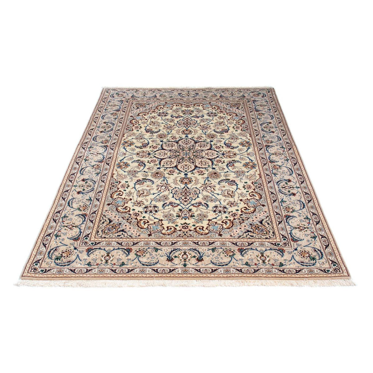 Perzisch tapijt - Isfahan - Premium - 205 x 128 cm - beige