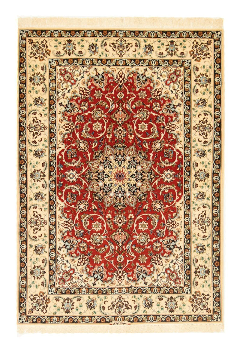 Perzisch tapijt - Isfahan - Premium - 164 x 112 cm - rood