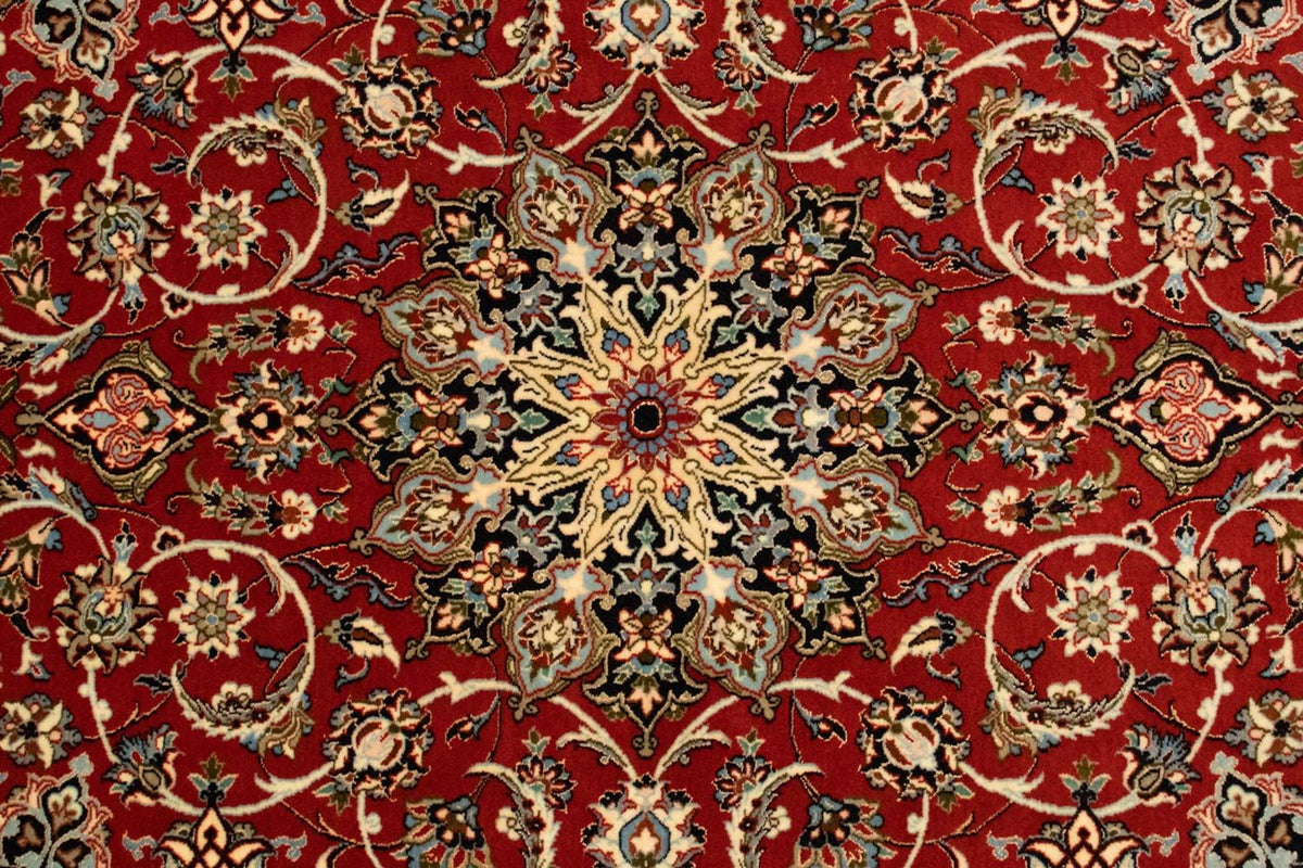 Perzisch tapijt - Isfahan - Premium - 164 x 112 cm - rood