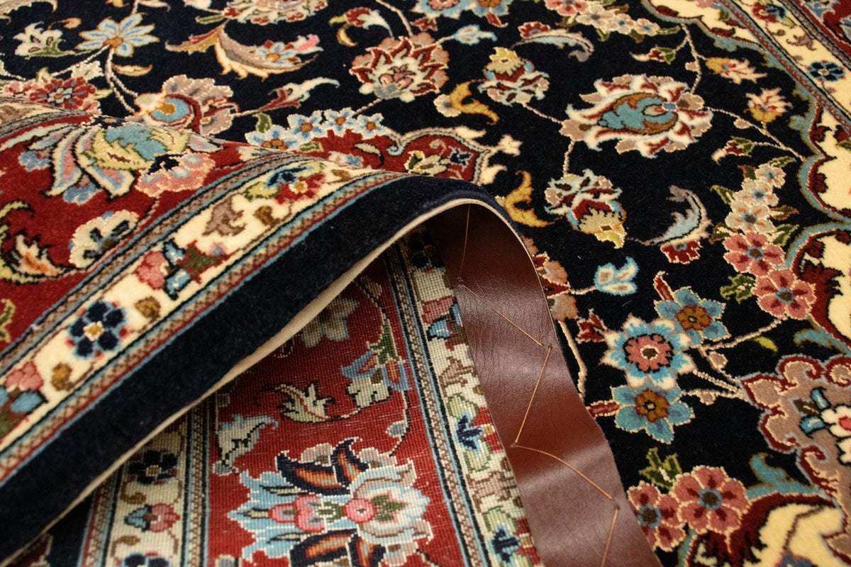 Perzisch tapijt - Ghom - 151 x 105 cm - zwart