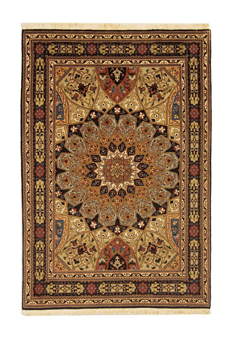 Perzisch tapijt - Tabriz - Royal - 151 x 102 cm - veelkleurig