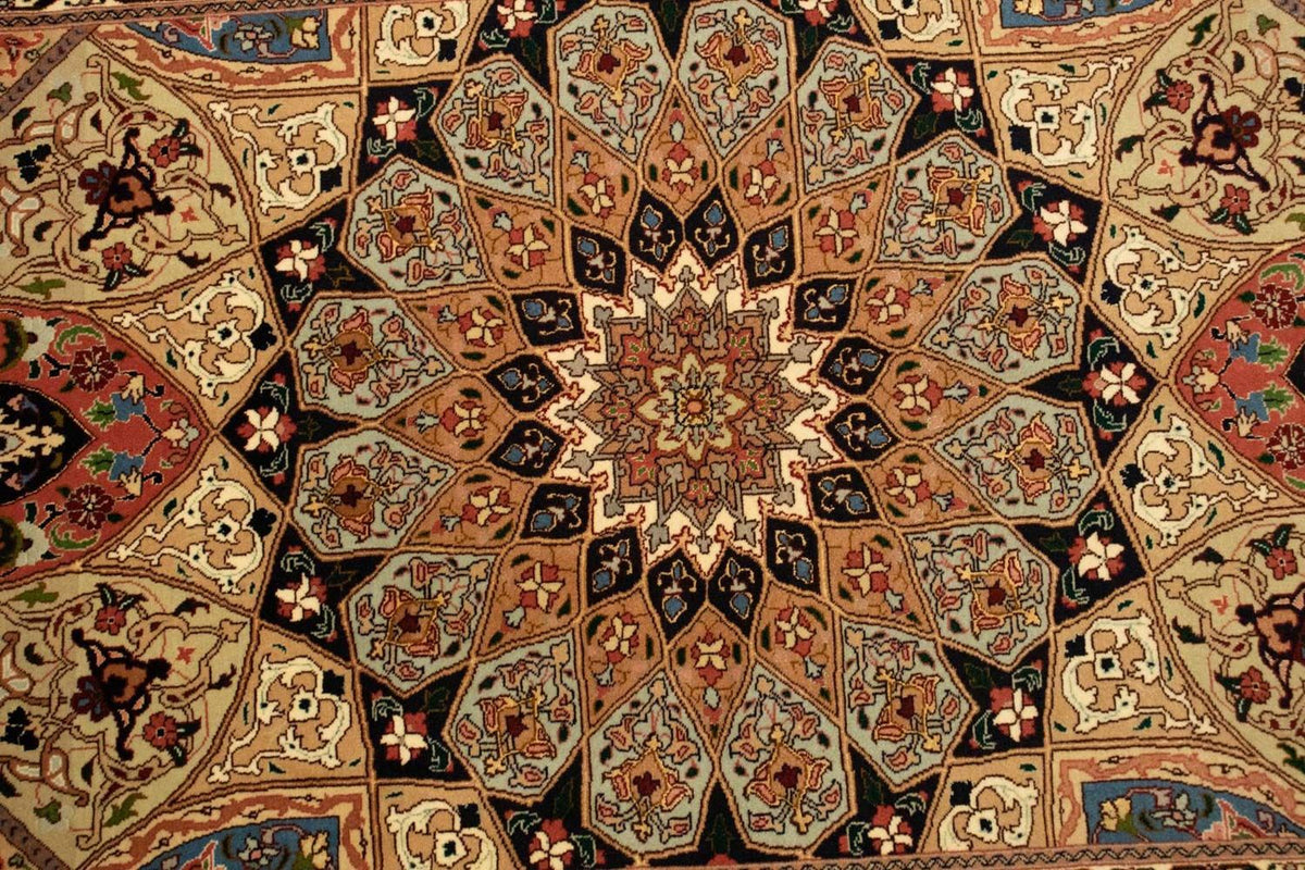 Perzisch tapijt - Tabriz - Royal - 151 x 102 cm - veelkleurig