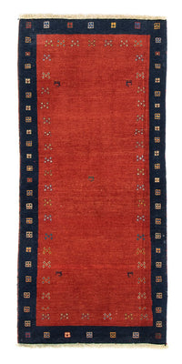 Loper Gabbeh Tapijt - Loribaft Perzisch - 190 x 85 cm - rood
