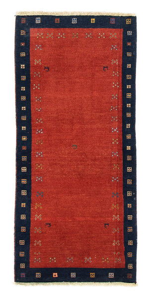 Loper Gabbeh Tapijt - Loribaft Perzisch - 190 x 85 cm - rood