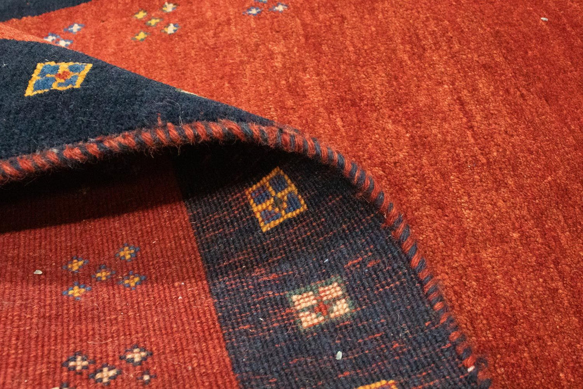 Loper Gabbeh Tapijt - Loribaft Perzisch - 190 x 85 cm - rood