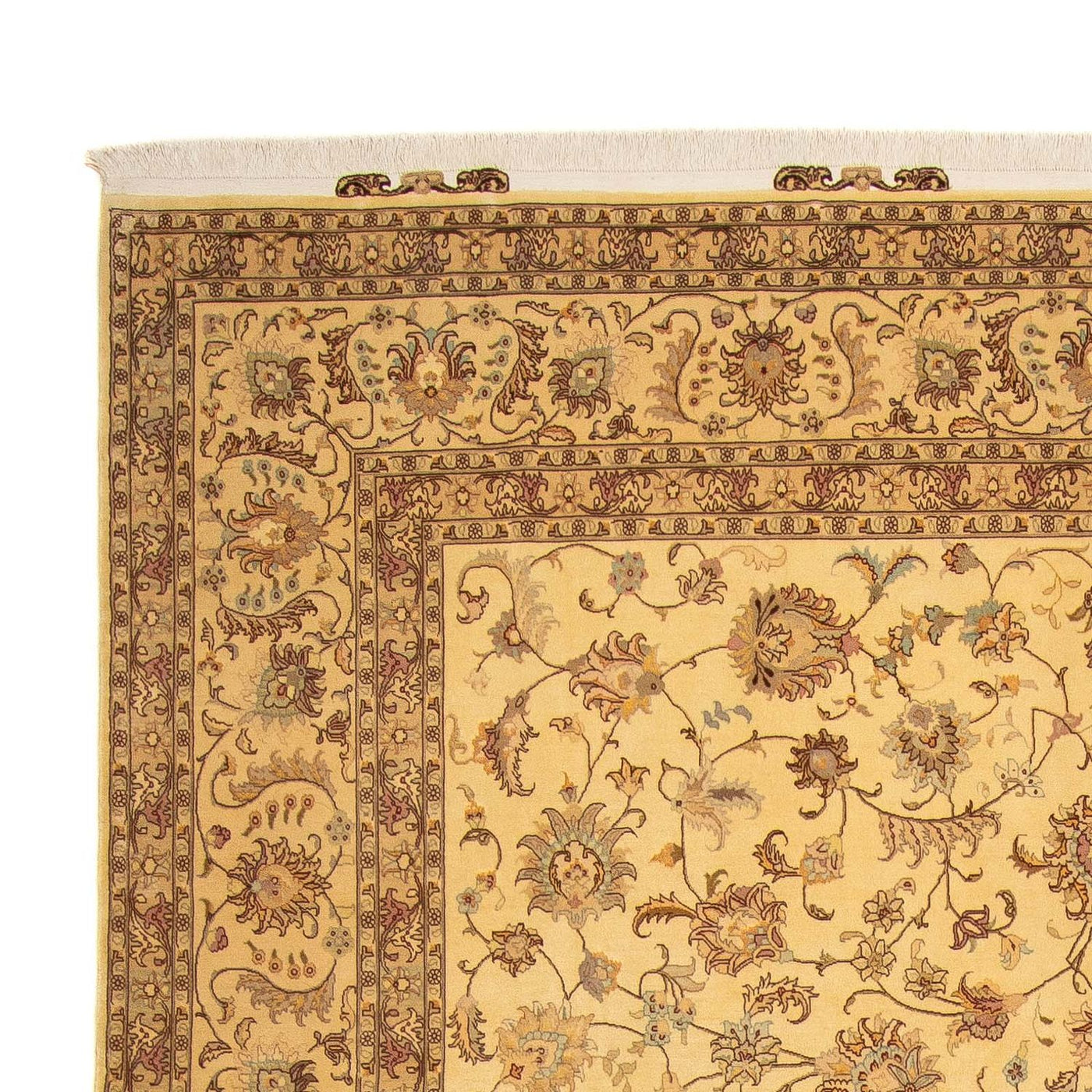 Tabriz - 50 Raj Tapijt 393x298cm - Perzisch tapijt