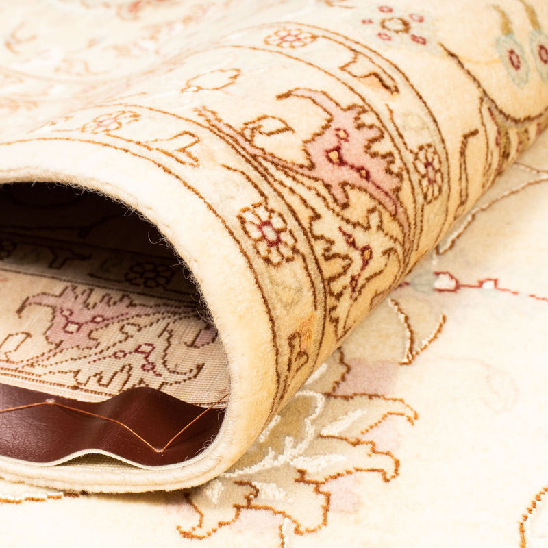 Perzisch tapijt - Tabriz - Royal - 393 x 298 cm - lichtbruin