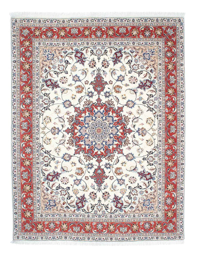 Perzisch tapijt - Tabriz - Royal - 200 x 156 cm - beige