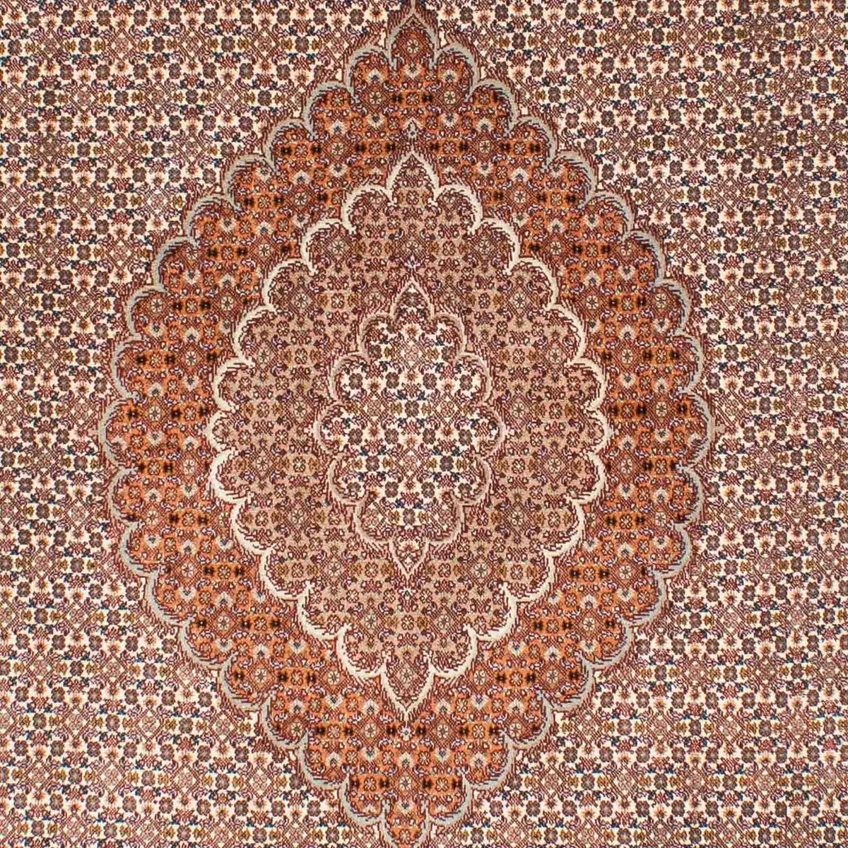 Perzisch tapijt - Tabriz - 246 x 170 cm - lichtbruin