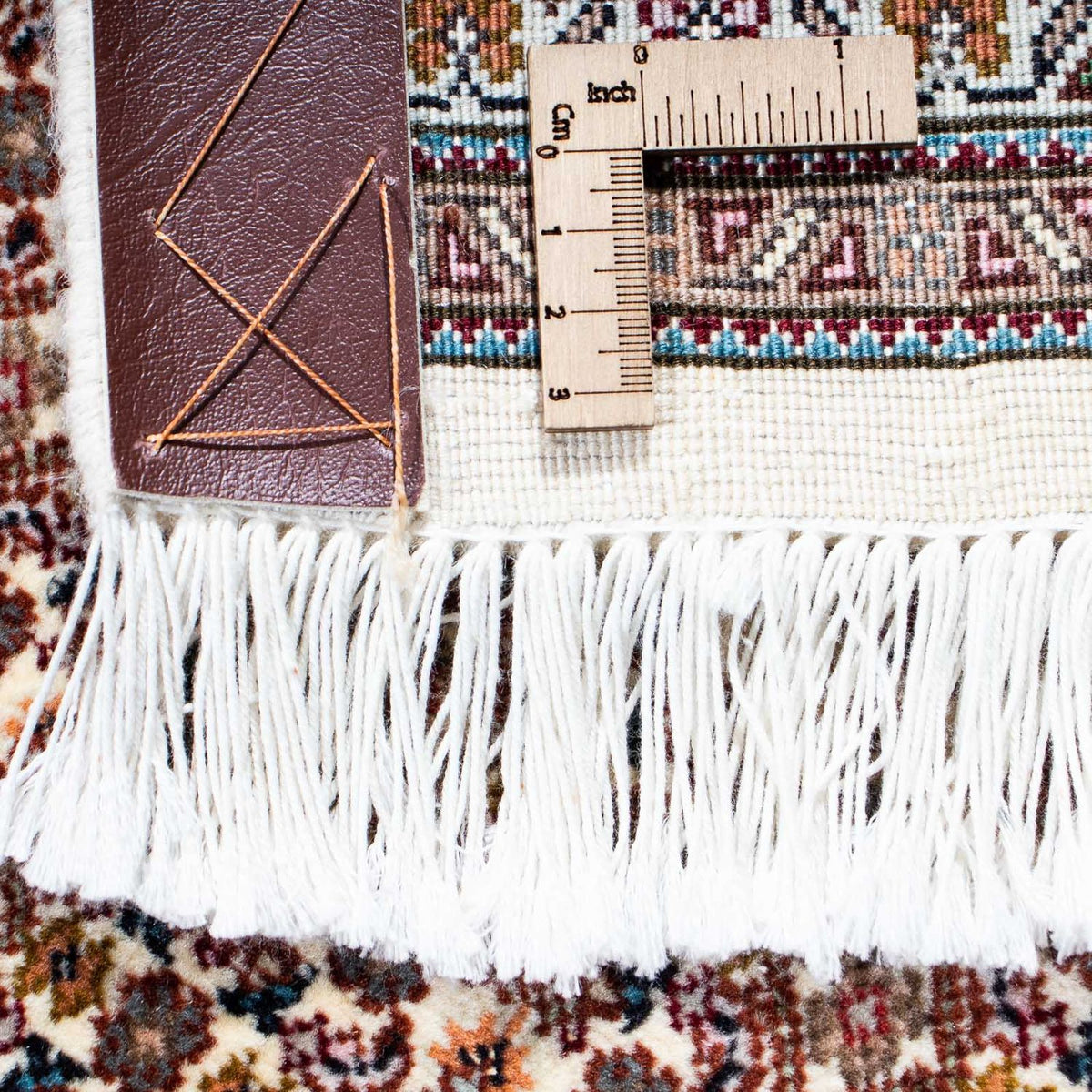 Perzisch tapijt - Tabriz - 246 x 170 cm - lichtbruin