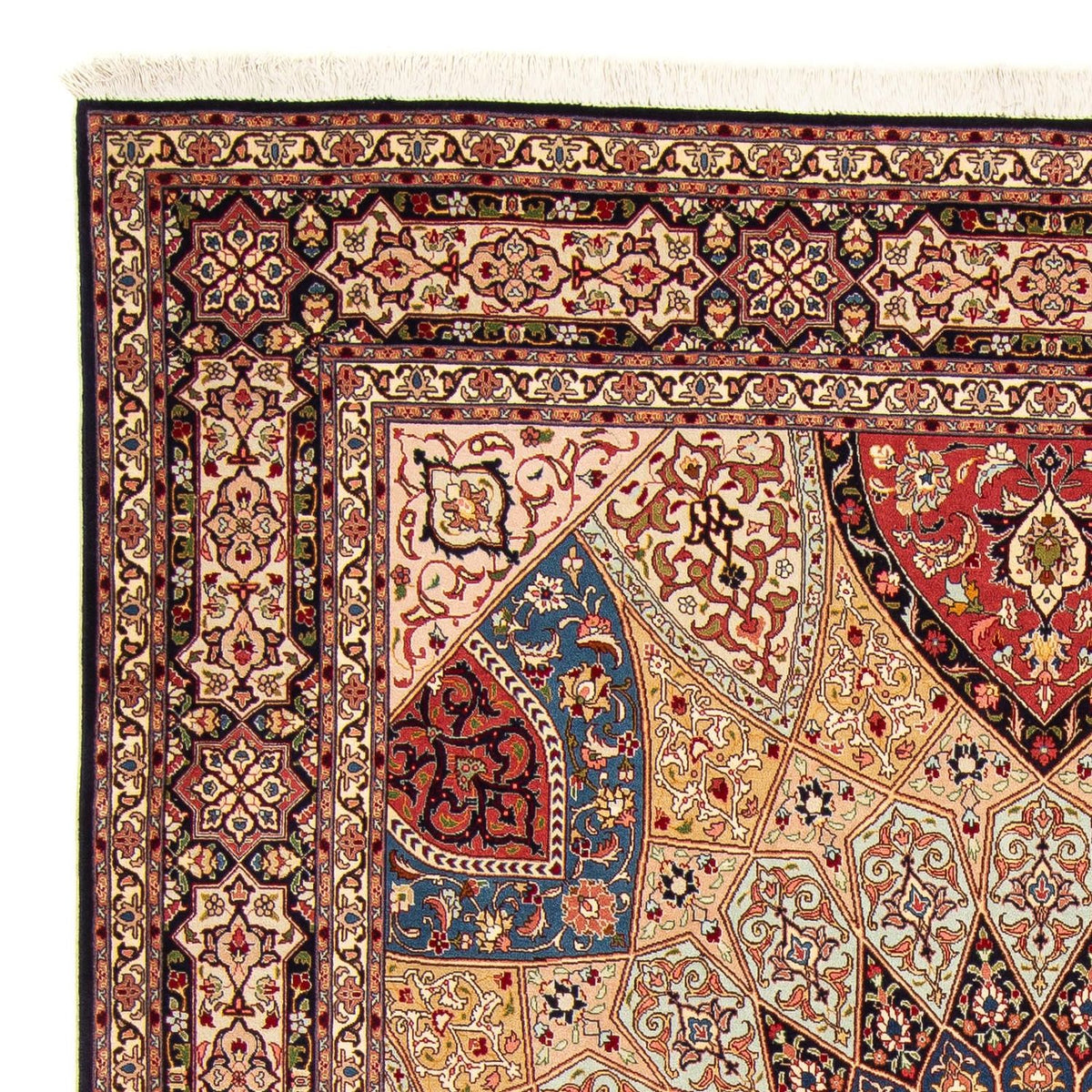 Perzisch tapijt - Tabriz - Royal - 251 x 203 cm - veelkleurig
