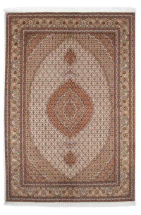 Perzisch tapijt - Tabriz - 250 x 168 cm - lichtbruin