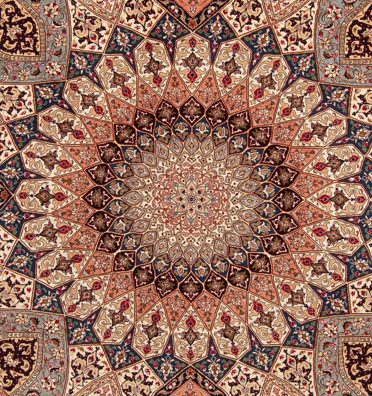 Perzisch tapijt - Tabriz - Royal - 242 x 202 cm - veelkleurig