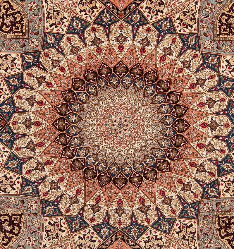 Perzisch tapijt - Tabriz - Royal - 242 x 202 cm - veelkleurig